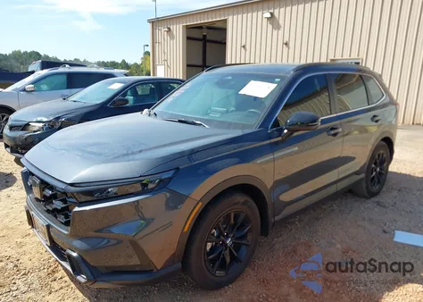 2025 Honda Cr-V Hybrid Sport-L из США, поврежденный, VIN 5J6RS5H8XSL012919